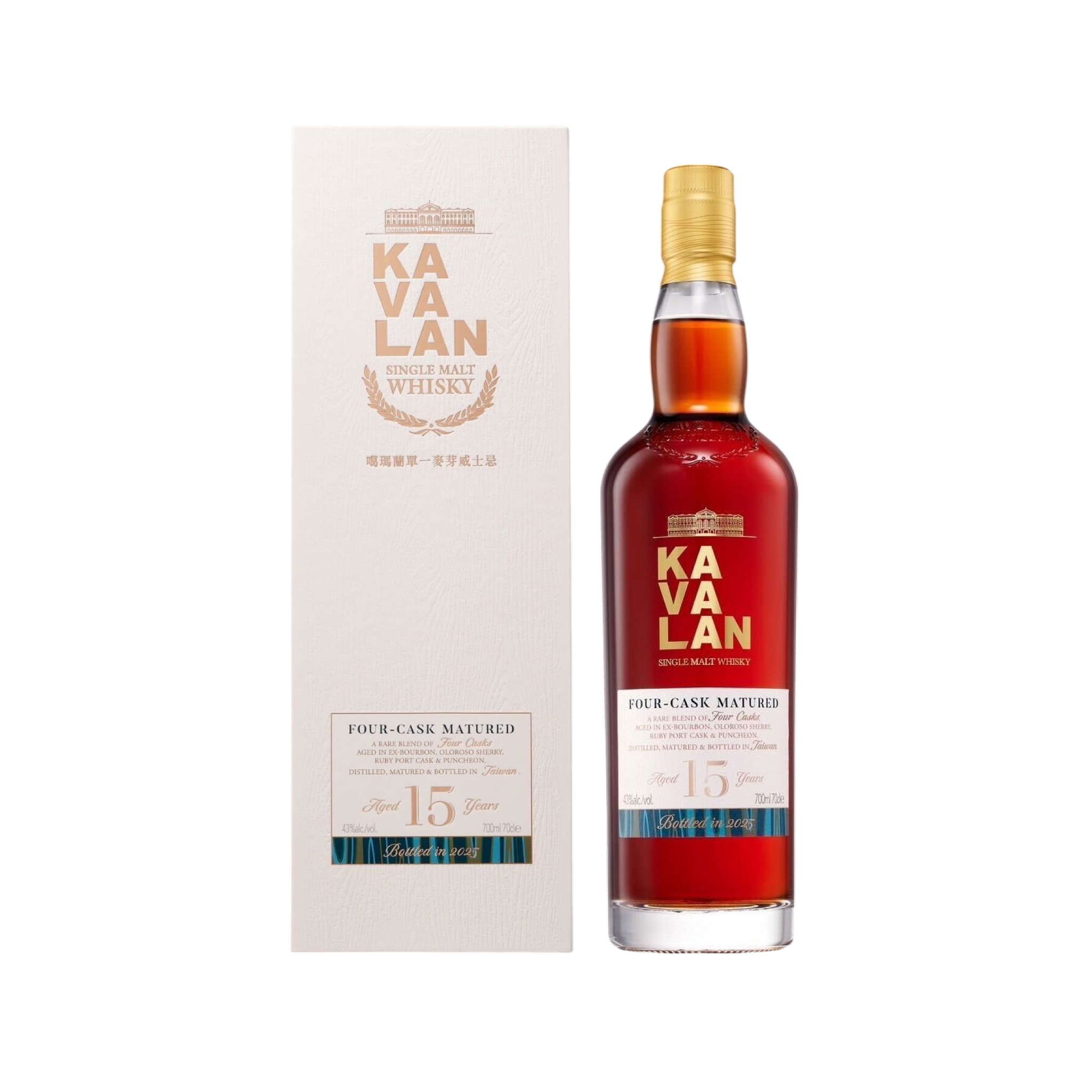 噶瑪蘭 15年單一麥芽威士忌
