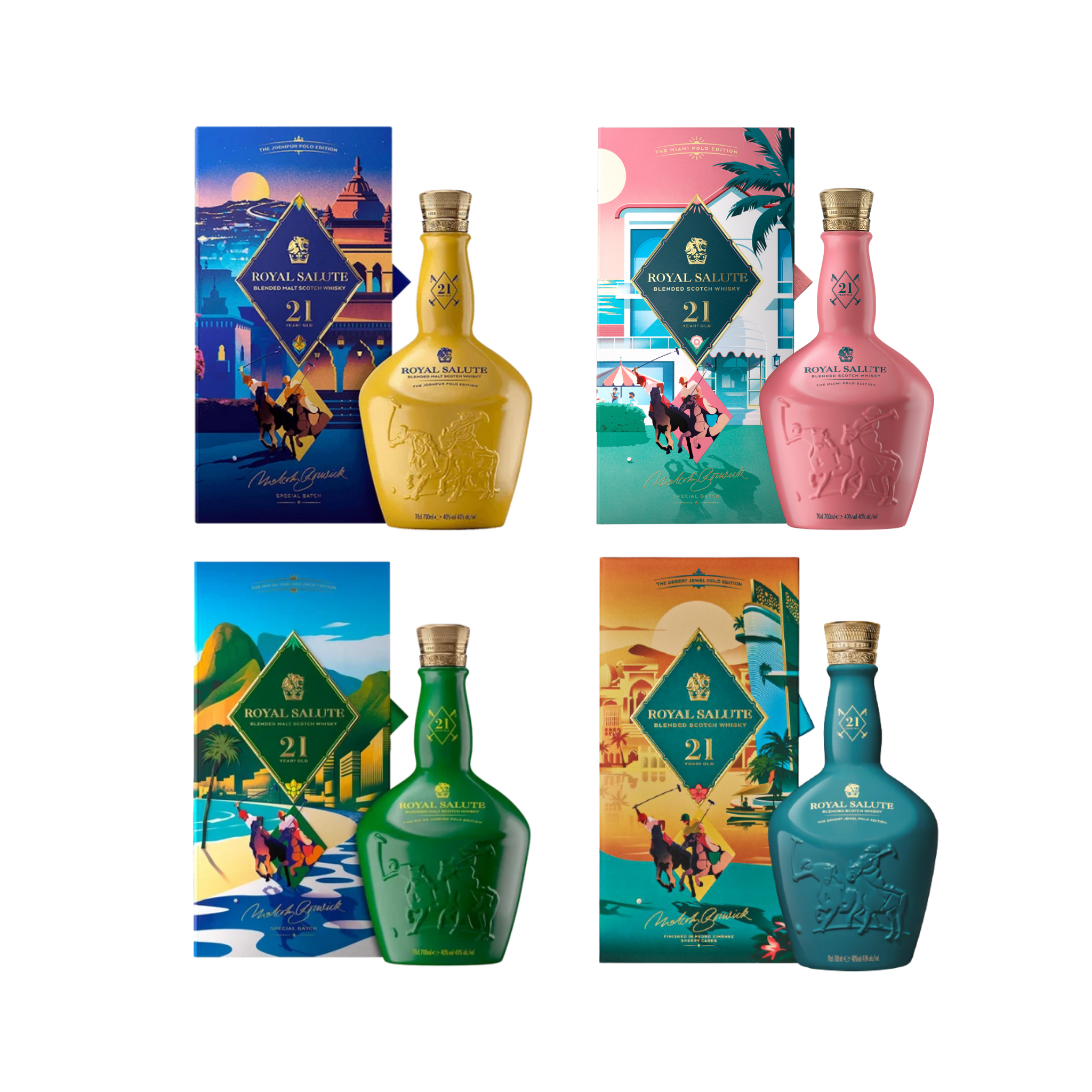 皇家禮炮 馬球系列限量套組 (第五~八代)