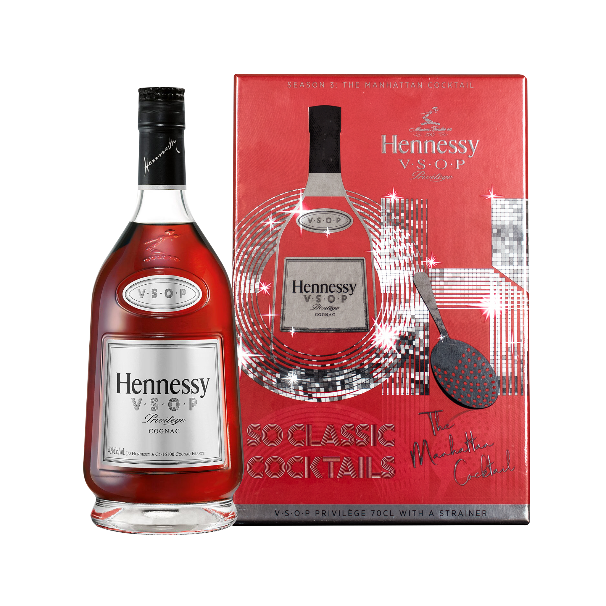 軒尼詩 VSOP 曼哈頓調酒禮盒|HENNESSY OH SO CLASSIC COCKTAILS MANHATTAN | BRANDY 白蘭地