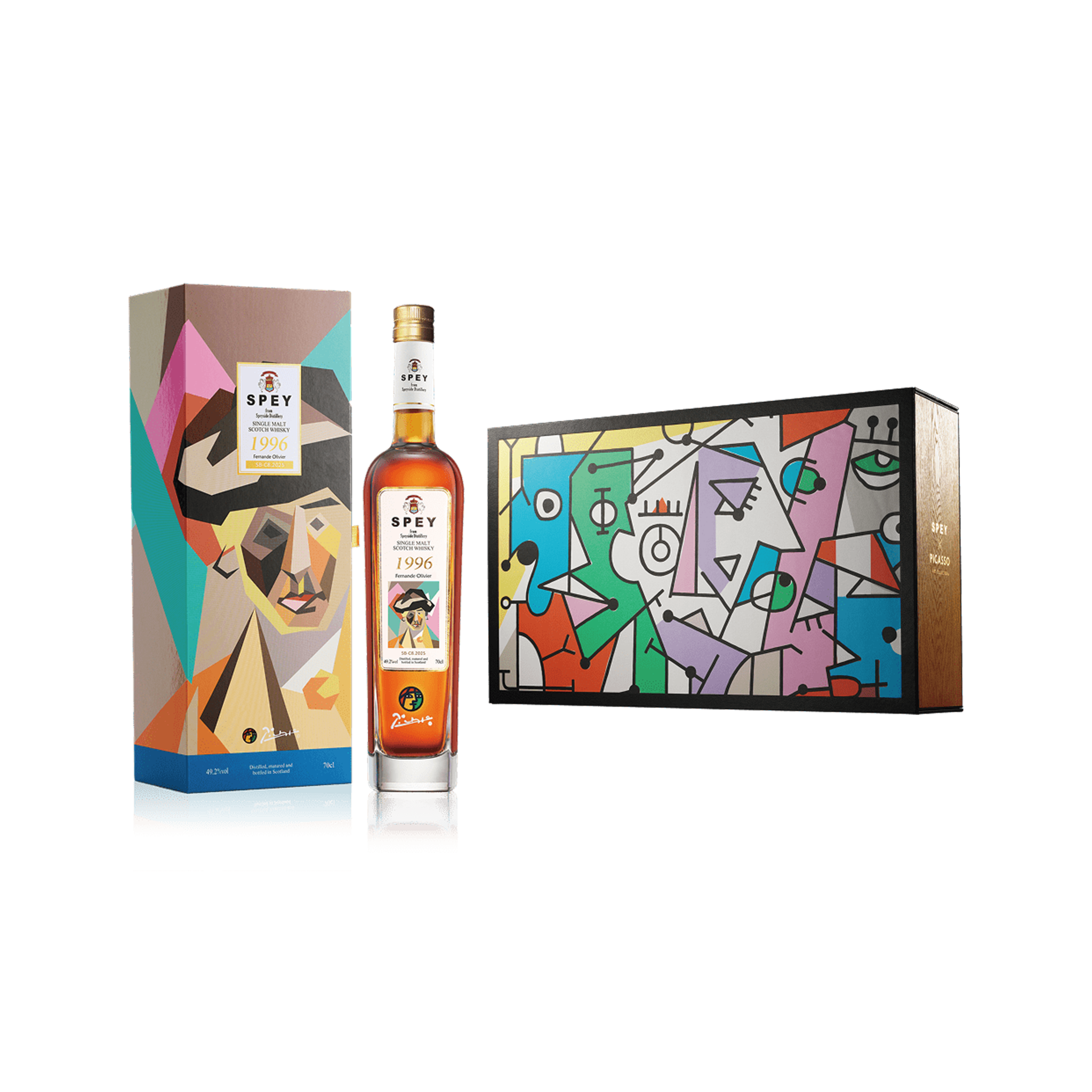 詩貝SPEY 畢加索系列 奧莉維亞 1996 典藏套組