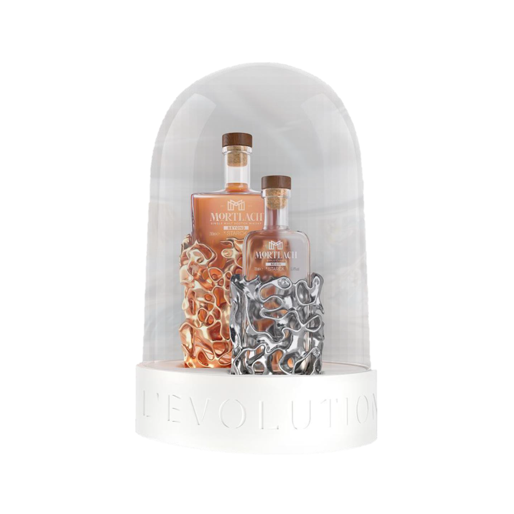 慕赫單一麥芽威士忌x 設計鬼才史塔克 “L’EVOLUTION演進’ 限量聯名系列套組