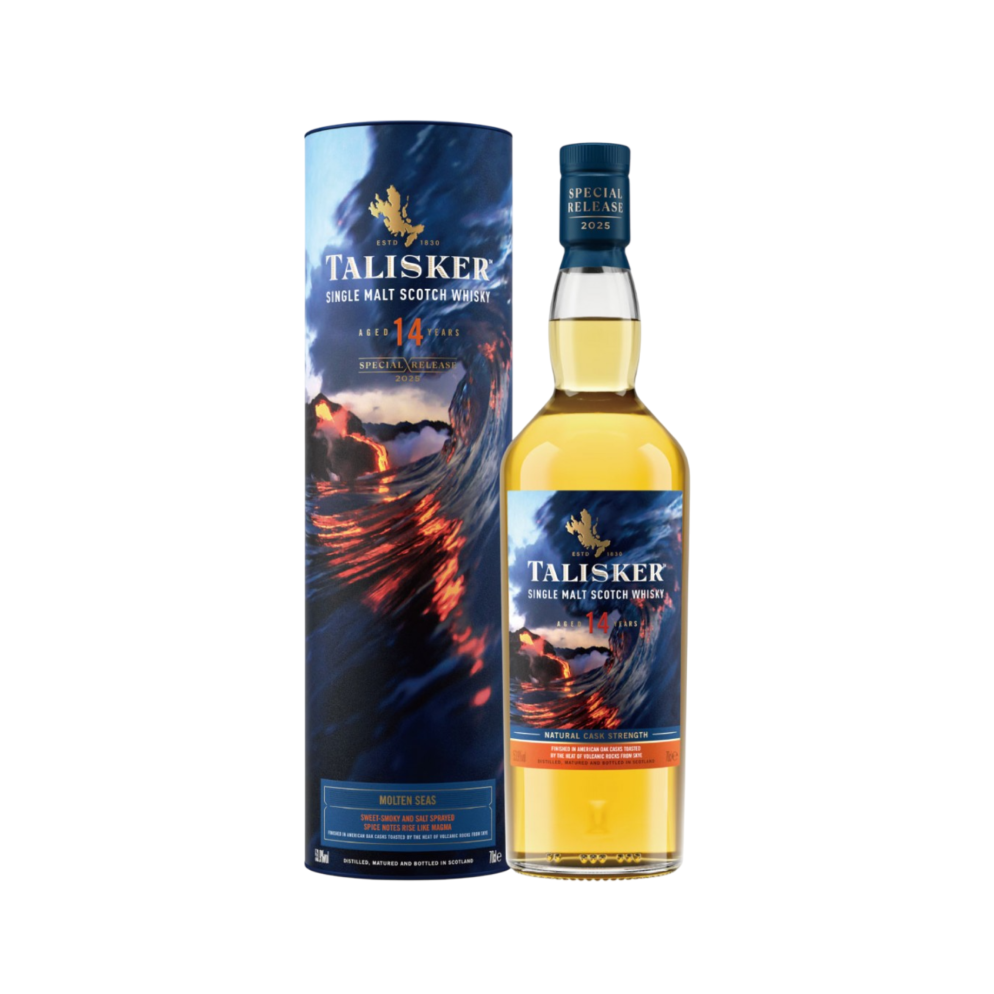 泰斯卡14年 限量原酒 烈焰海潮 SR2025原酒臻選系列 MOLTEN SEAS