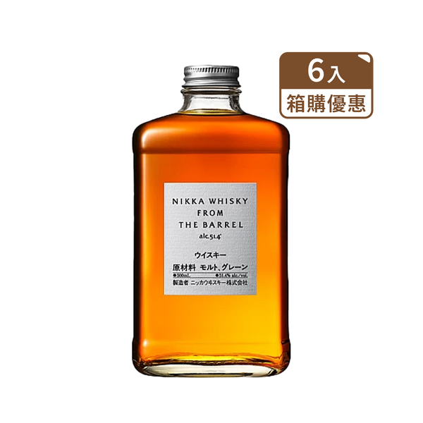 【箱購6入】NIKKA一甲 威士忌原酒 Nikka Whisky From The Barrel