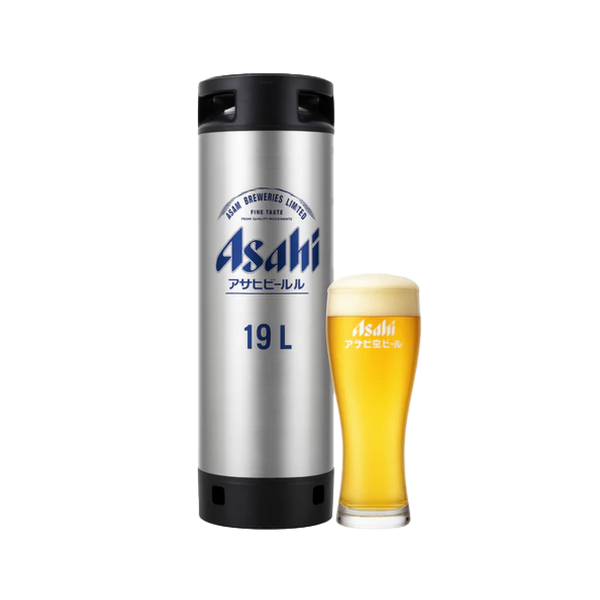 朝日 生啤酒 19L