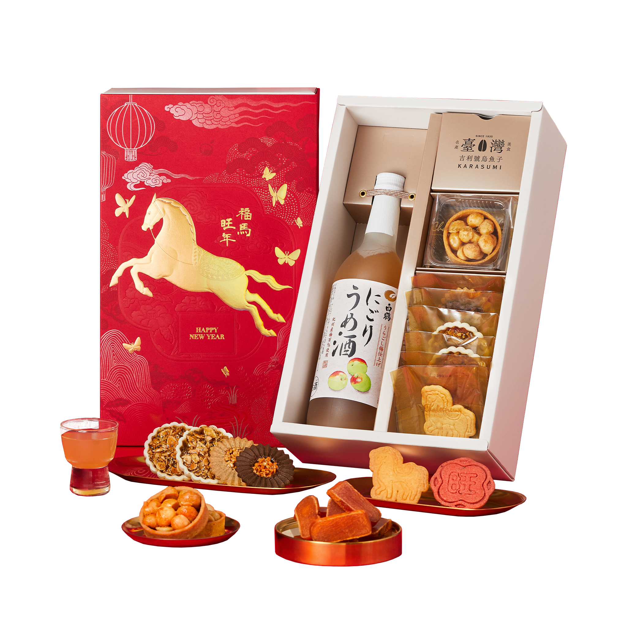 城市好酒 福梅旺歲 新春金馬禮盒（ C ）