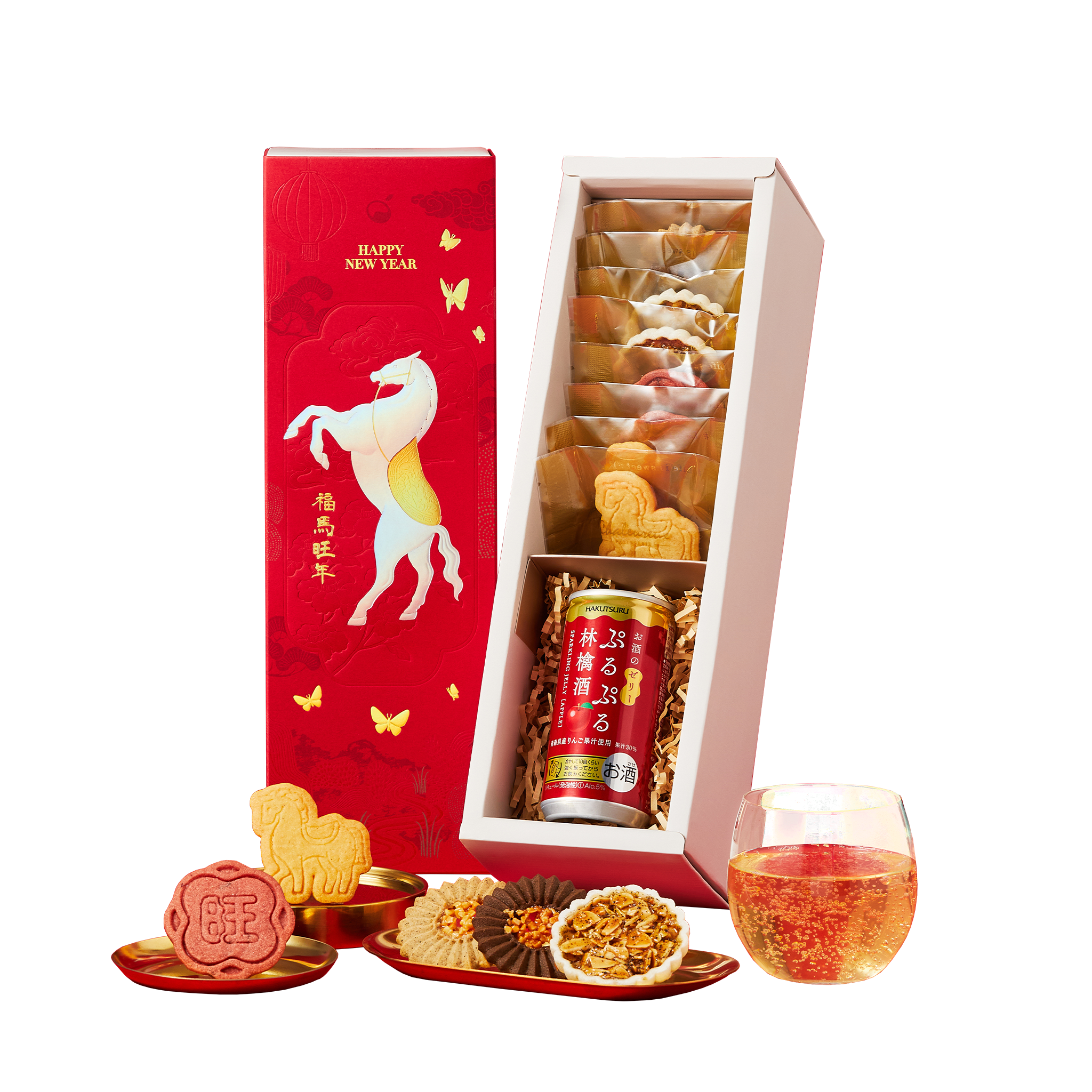 城市好酒 馬上旺旺 蘋安新春禮盒（Ａ）