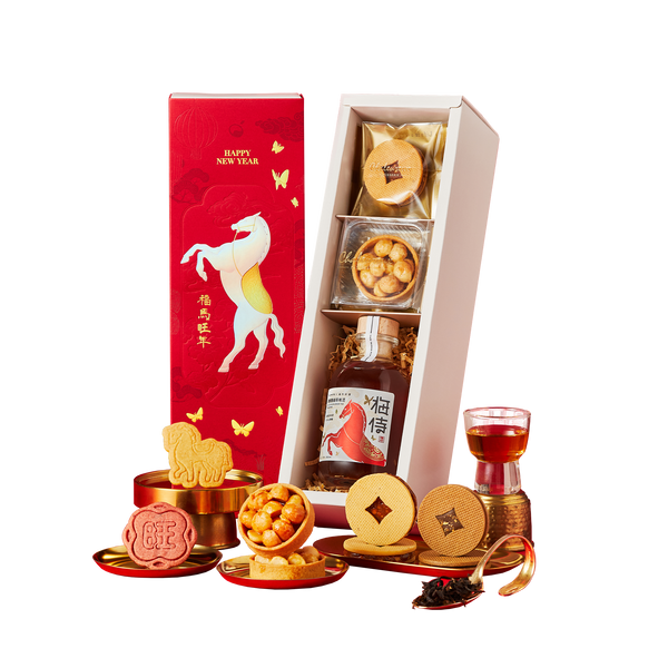 城市好酒 寶島茶饗 馬年旺金禮盒（ B ）