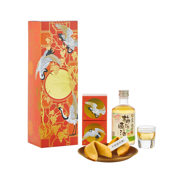 【2025 中秋禮盒】城市好酒 X 小丞事 梅香酒食輕寶盒—$799幸運餅乾