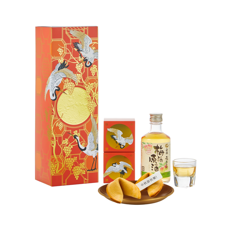 【2025 中秋禮盒】城市好酒 X 小丞事 梅香酒食輕寶盒—$799幸運餅乾