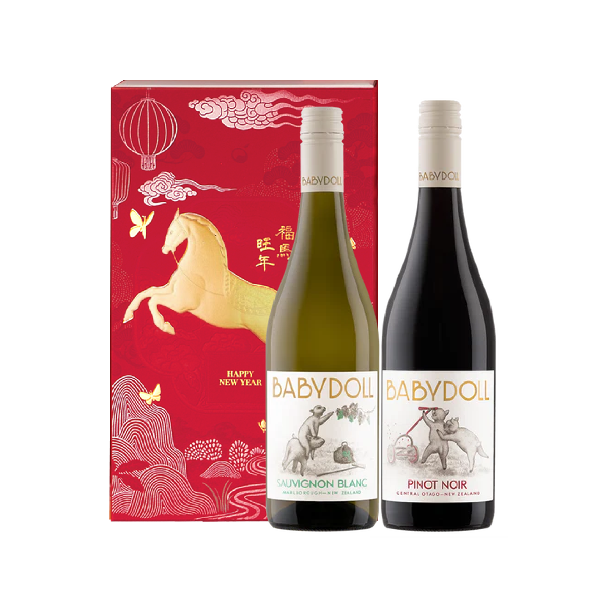 寶貝羊 2026新春紅白酒禮盒