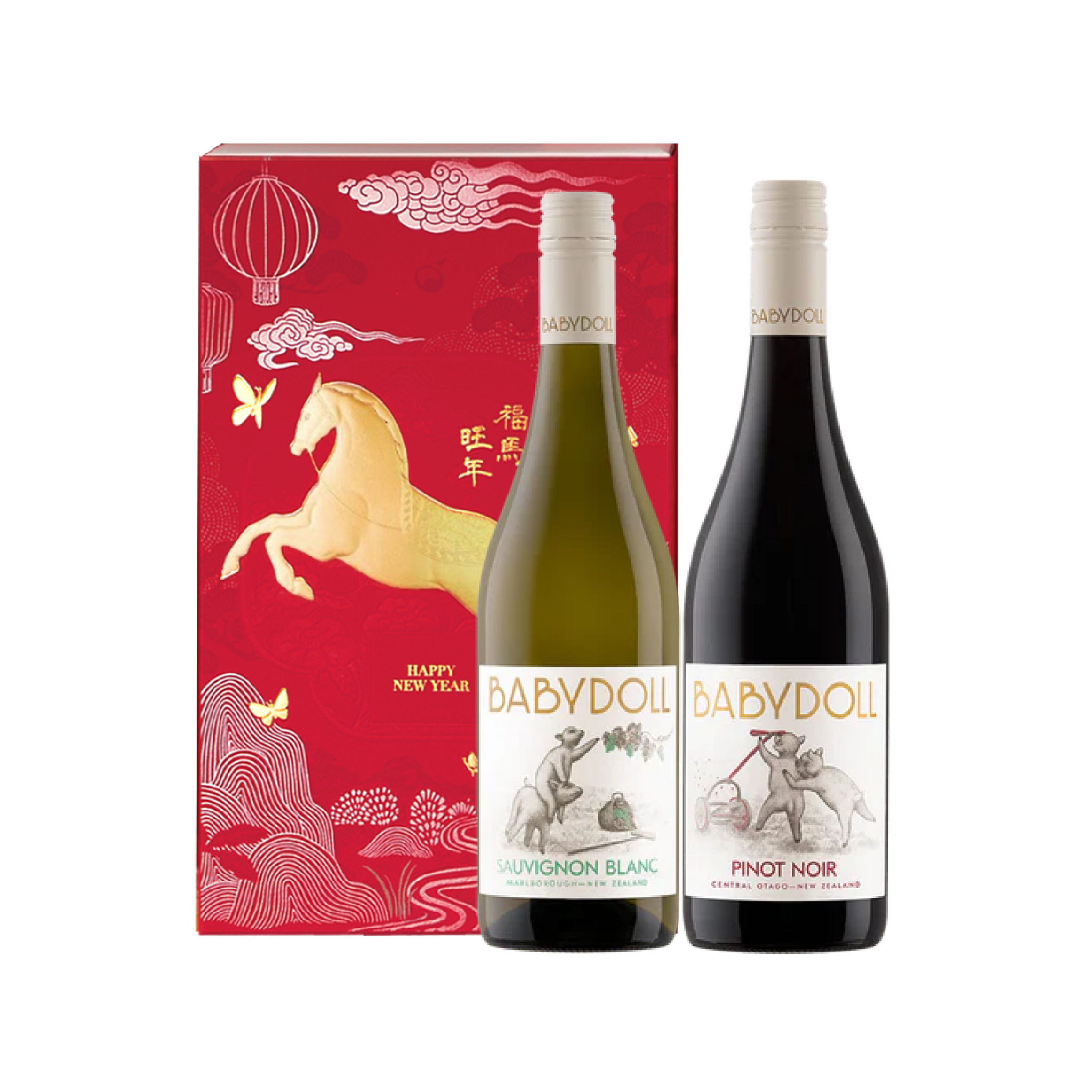 寶貝羊 2026新春紅白酒禮盒