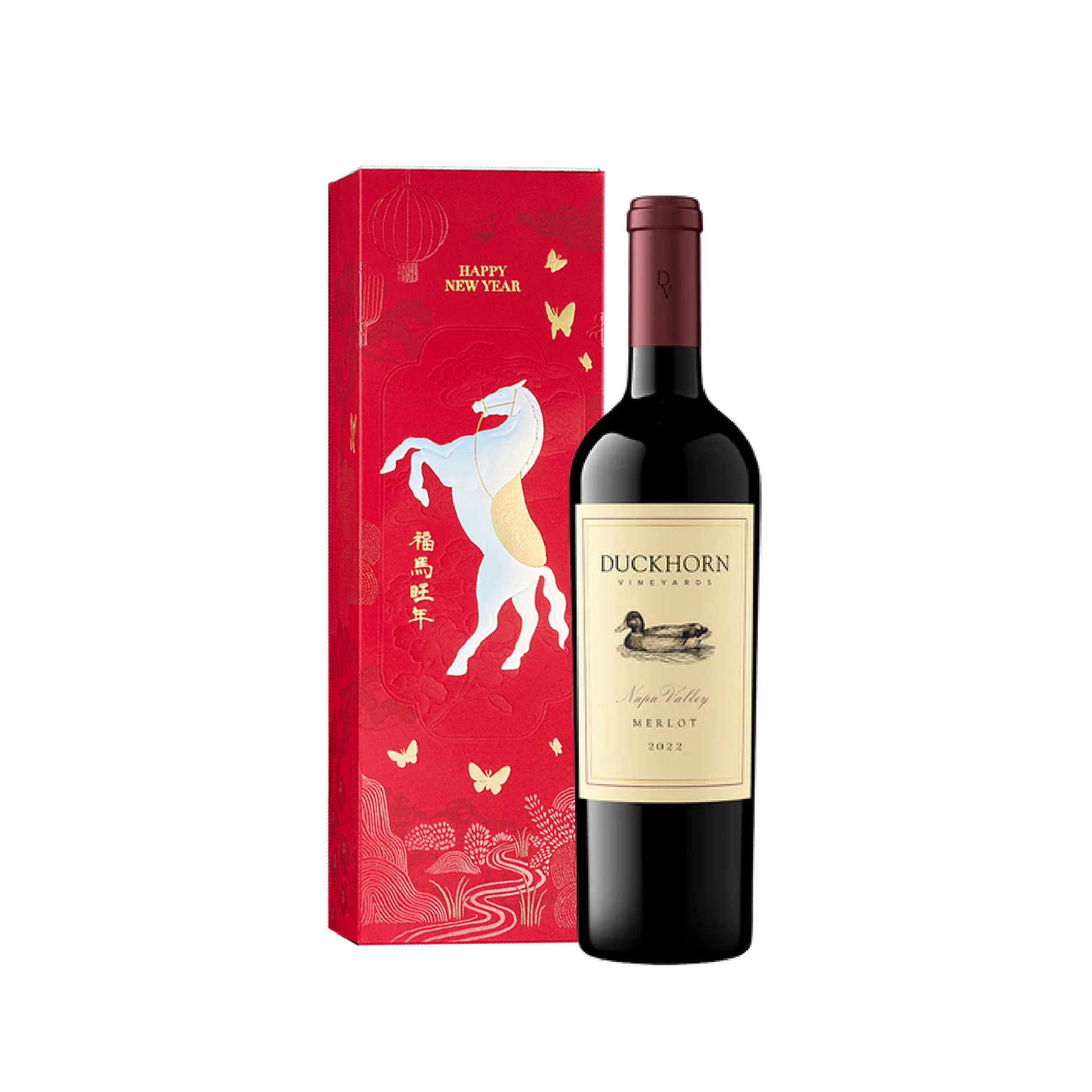 達克宏酒莊 那帕梅洛紅酒 2026馬年春節單入禮盒
