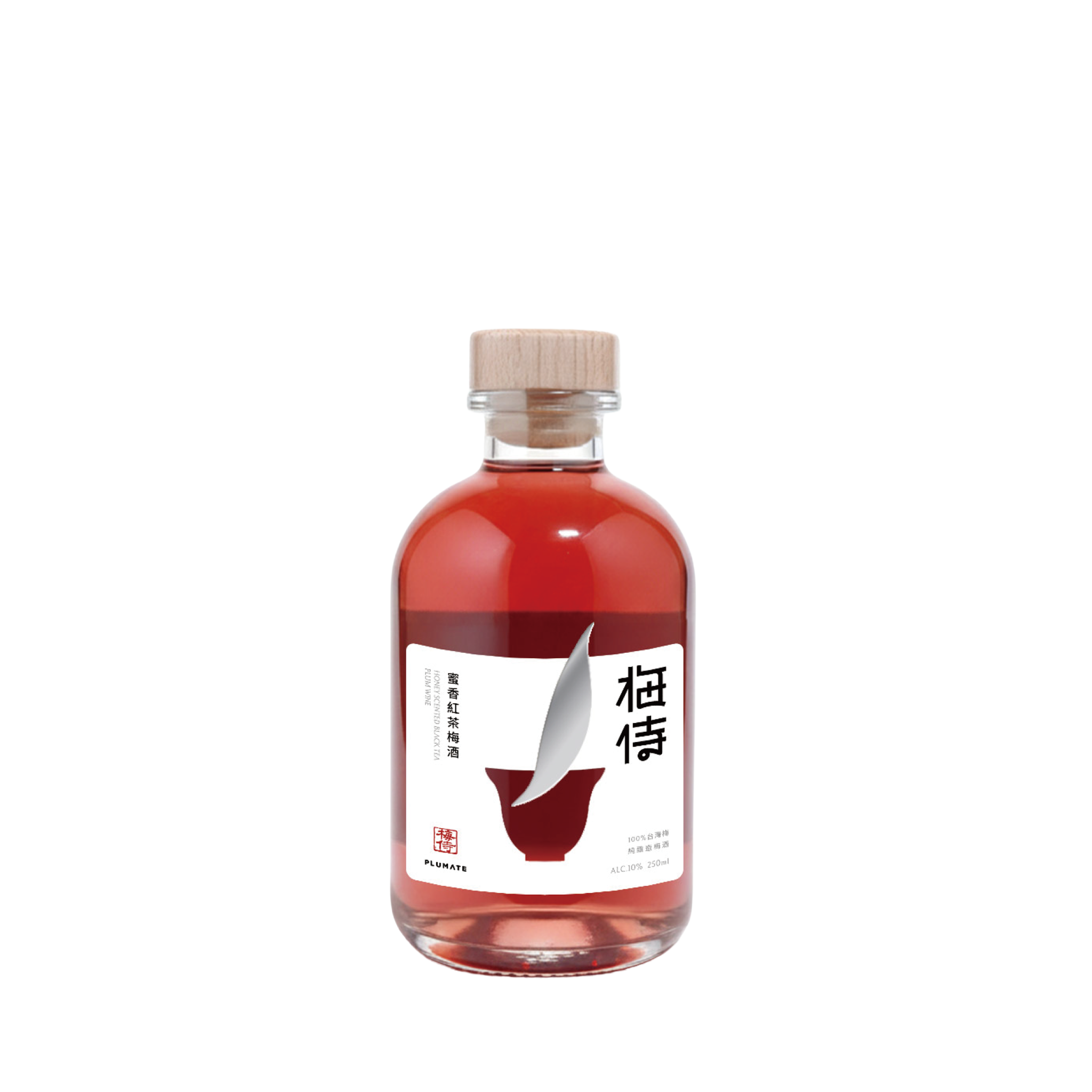 梅侍 蜜香紅茶梅酒 250ml