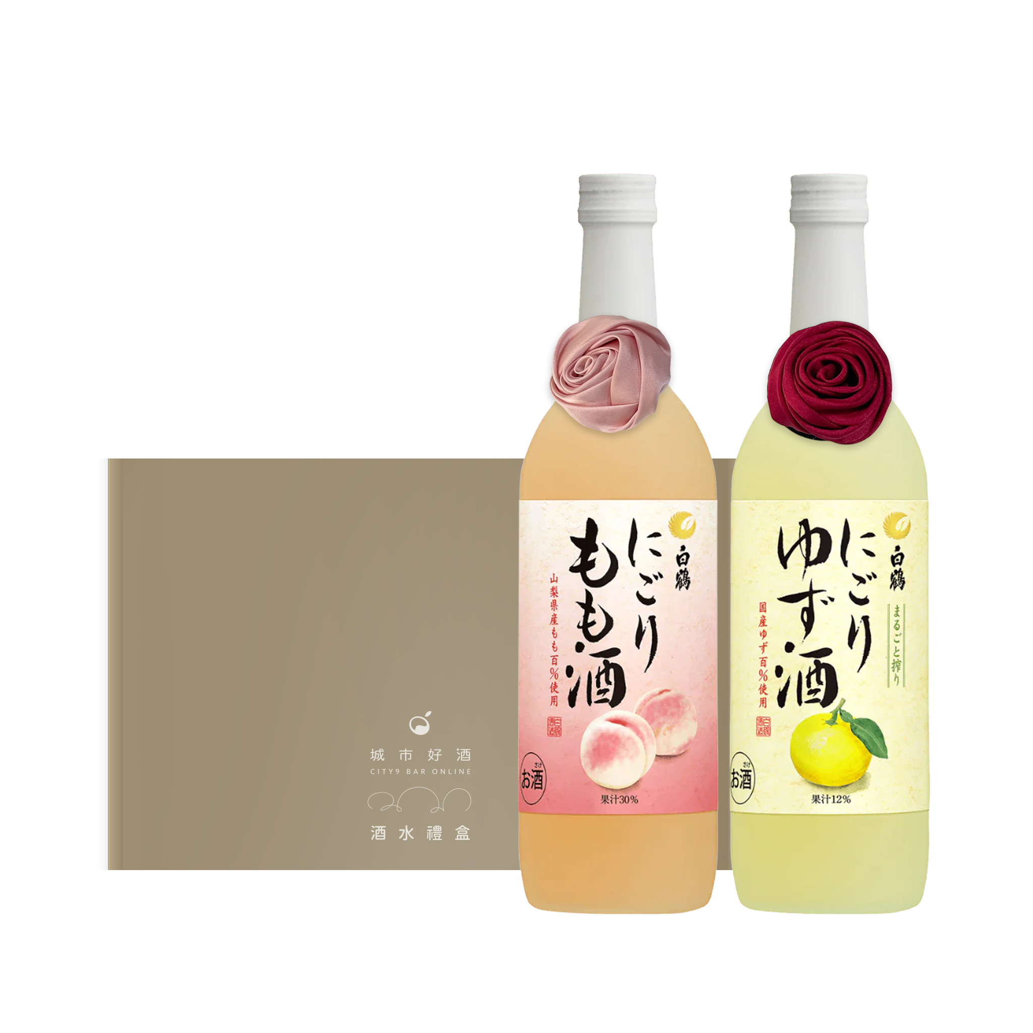 白鶴 完熟桃柚 雙入母親節禮盒