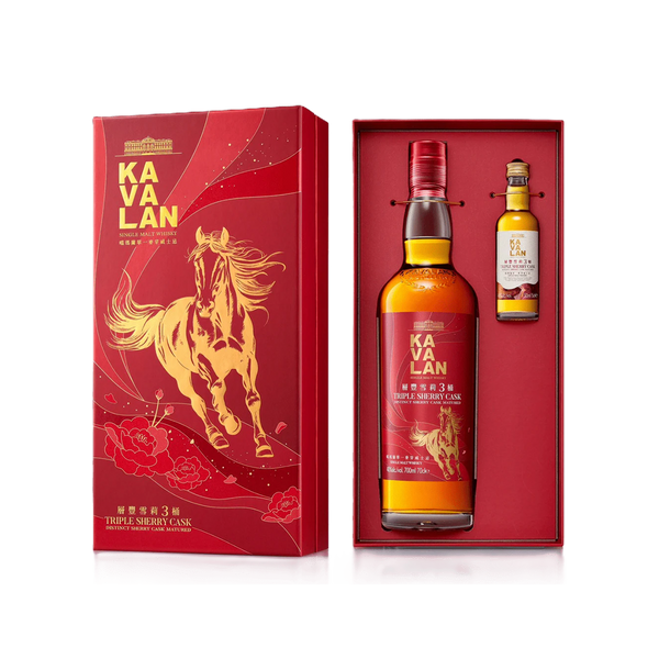 噶瑪蘭層豐雪莉三桶2026馬年春節禮盒– 城市好酒City9