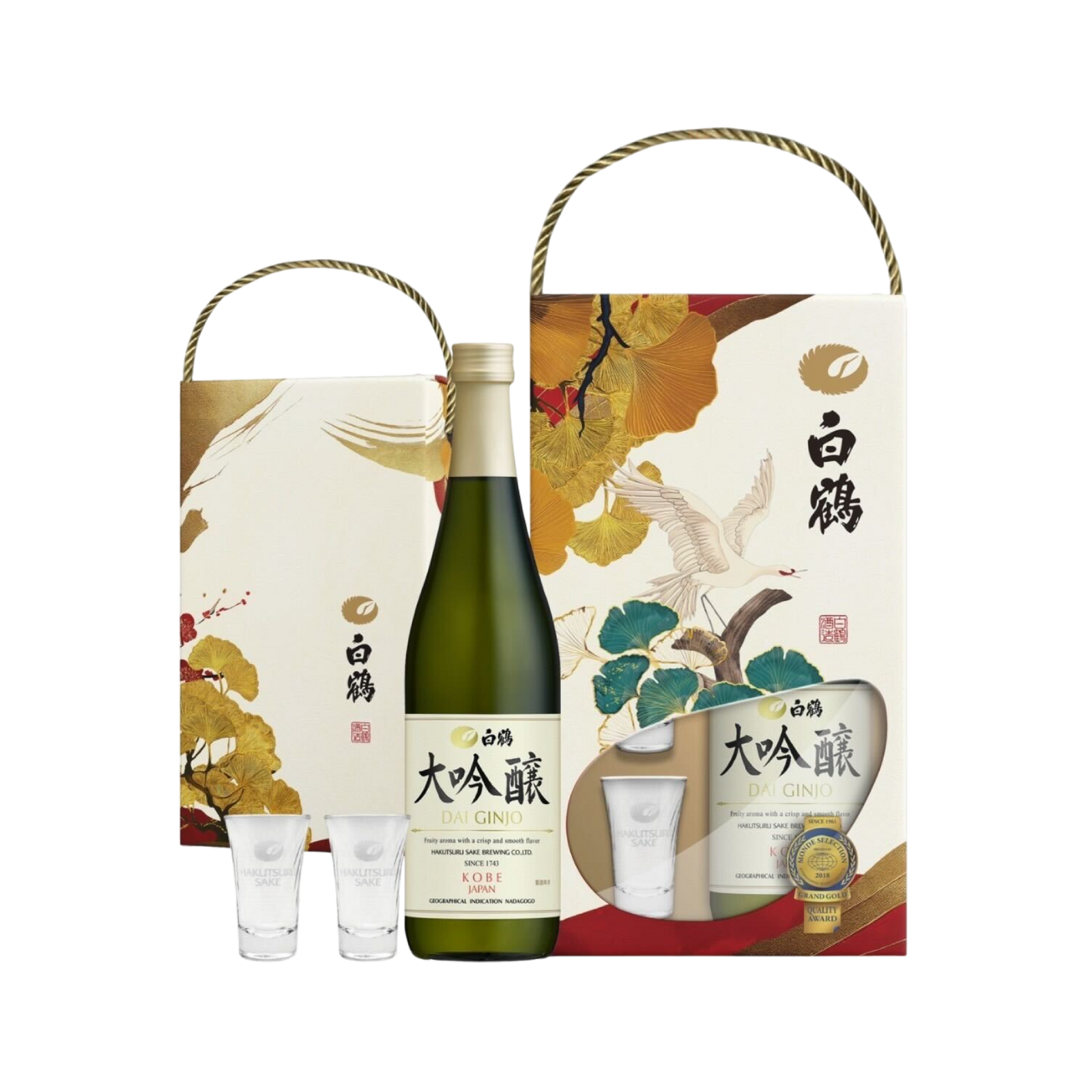 白鶴 木製 短冊 約60cm 白鶴大吟釀禮盒– 城市好酒City9