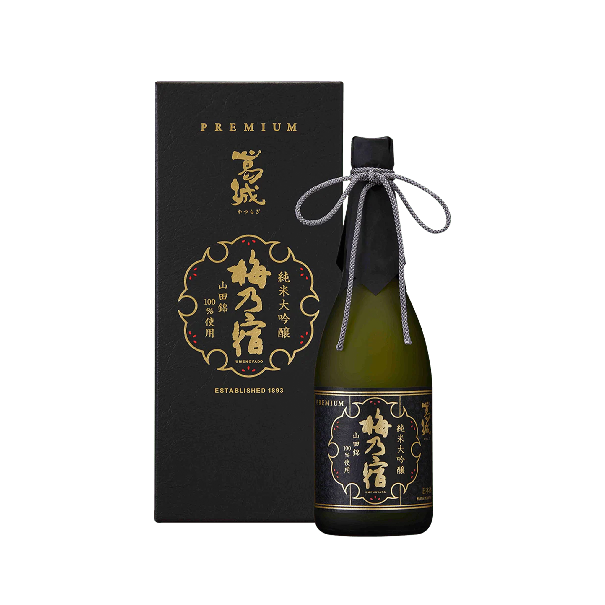 梅乃宿 葛城 純米大吟釀 720ml