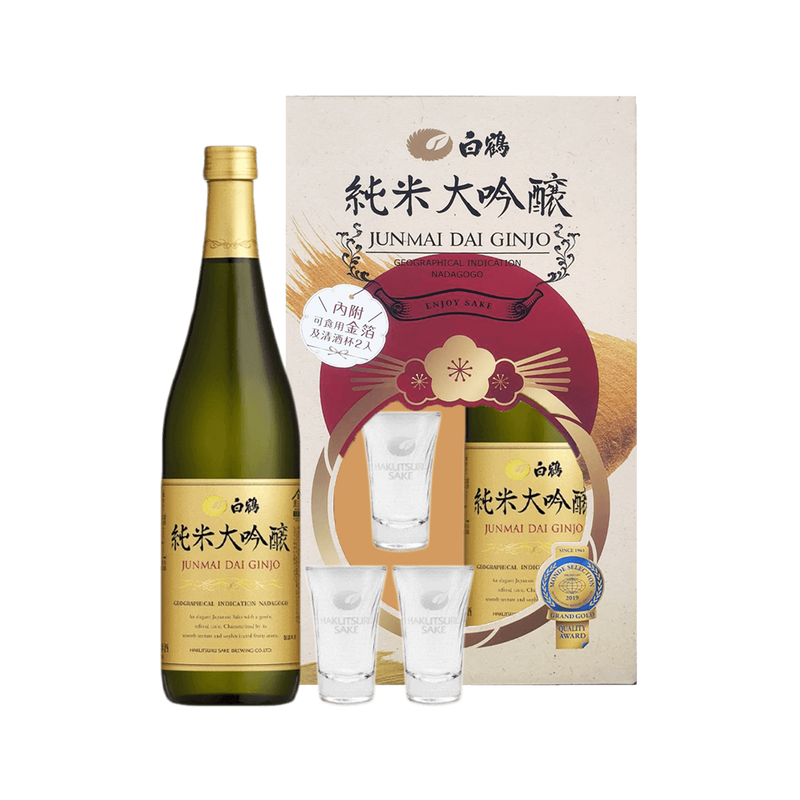 白鶴 純米大吟釀 禮盒組 720ml