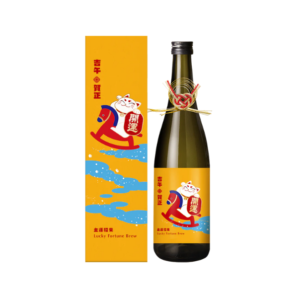 開運 招財貓 吉午純米吟釀（金）