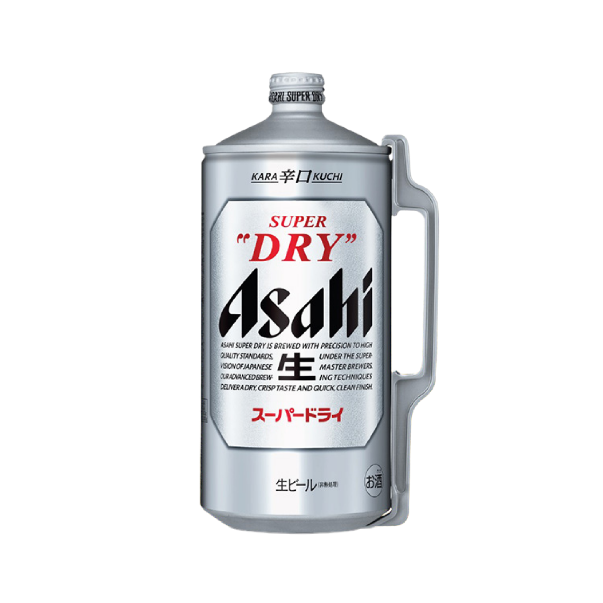 朝日 Asahi Super Dry 手提啤酒 2L (6入 含運到府)