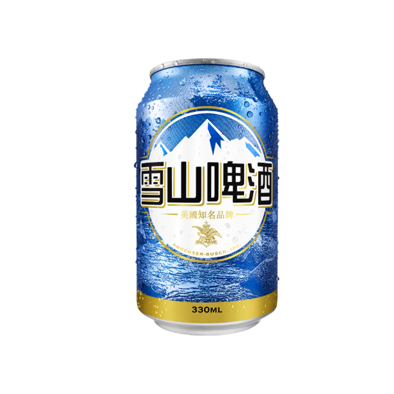 雪山啤酒鋁罐 || BUSCHBEER