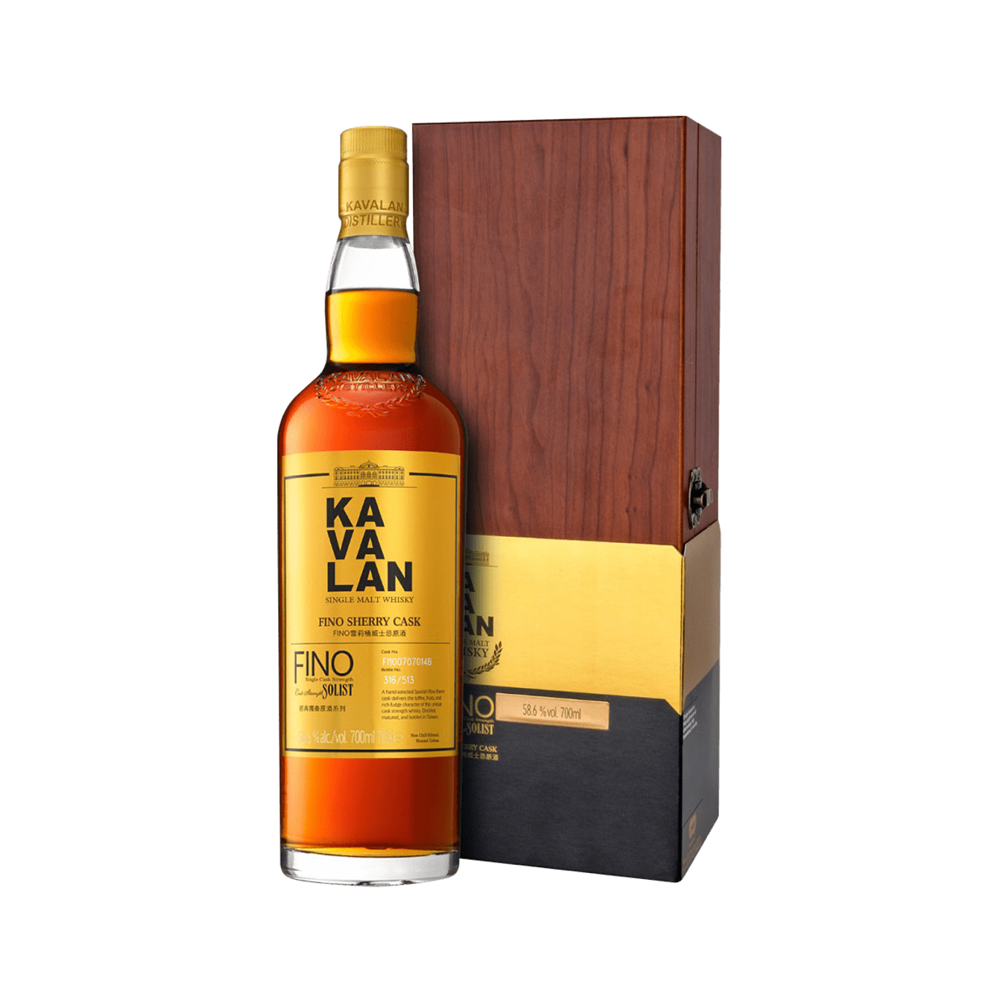 噶瑪蘭 經典獨奏 Fino雪莉桶原酒