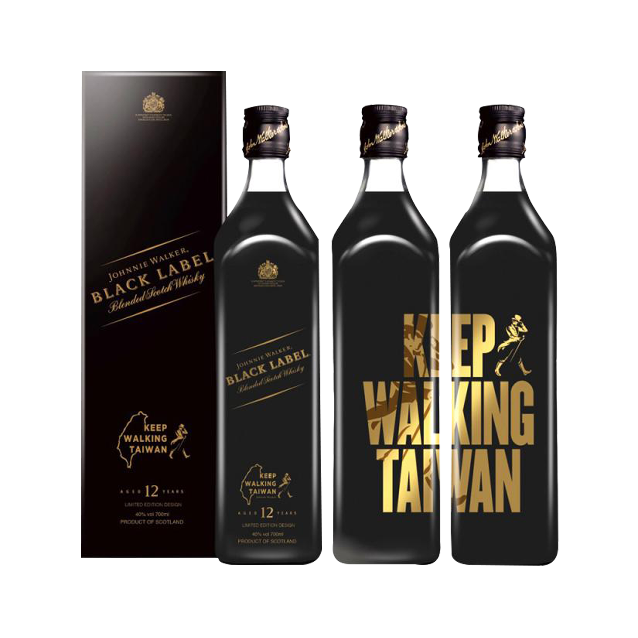 約翰走路黑牌台灣限定版