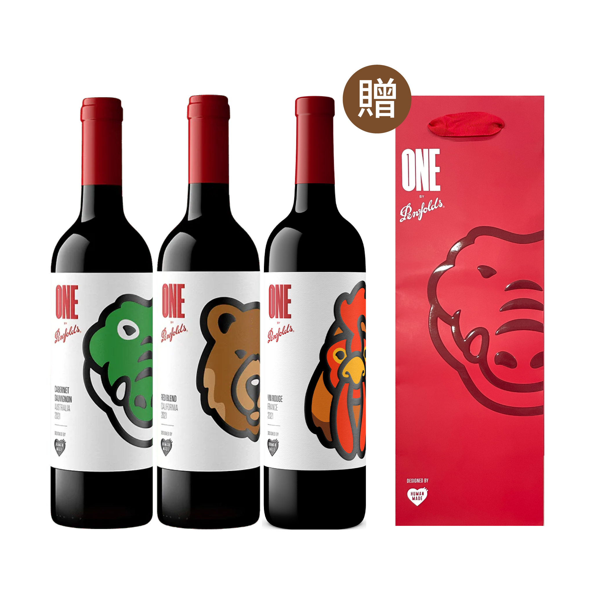 奔富 ONE BY PENFOLDS 限定組合（共三款）_贈品