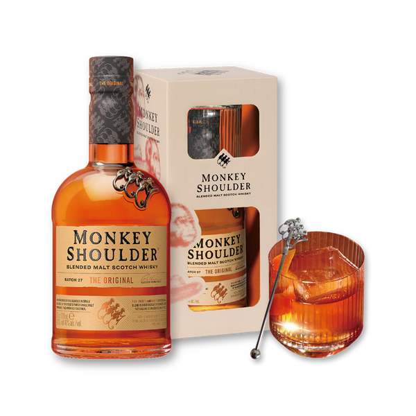 Monkey Shoulder 3本セット必殺さん専用 三隻猴子Old Fashioned 調酒禮盒– 城市好酒City9