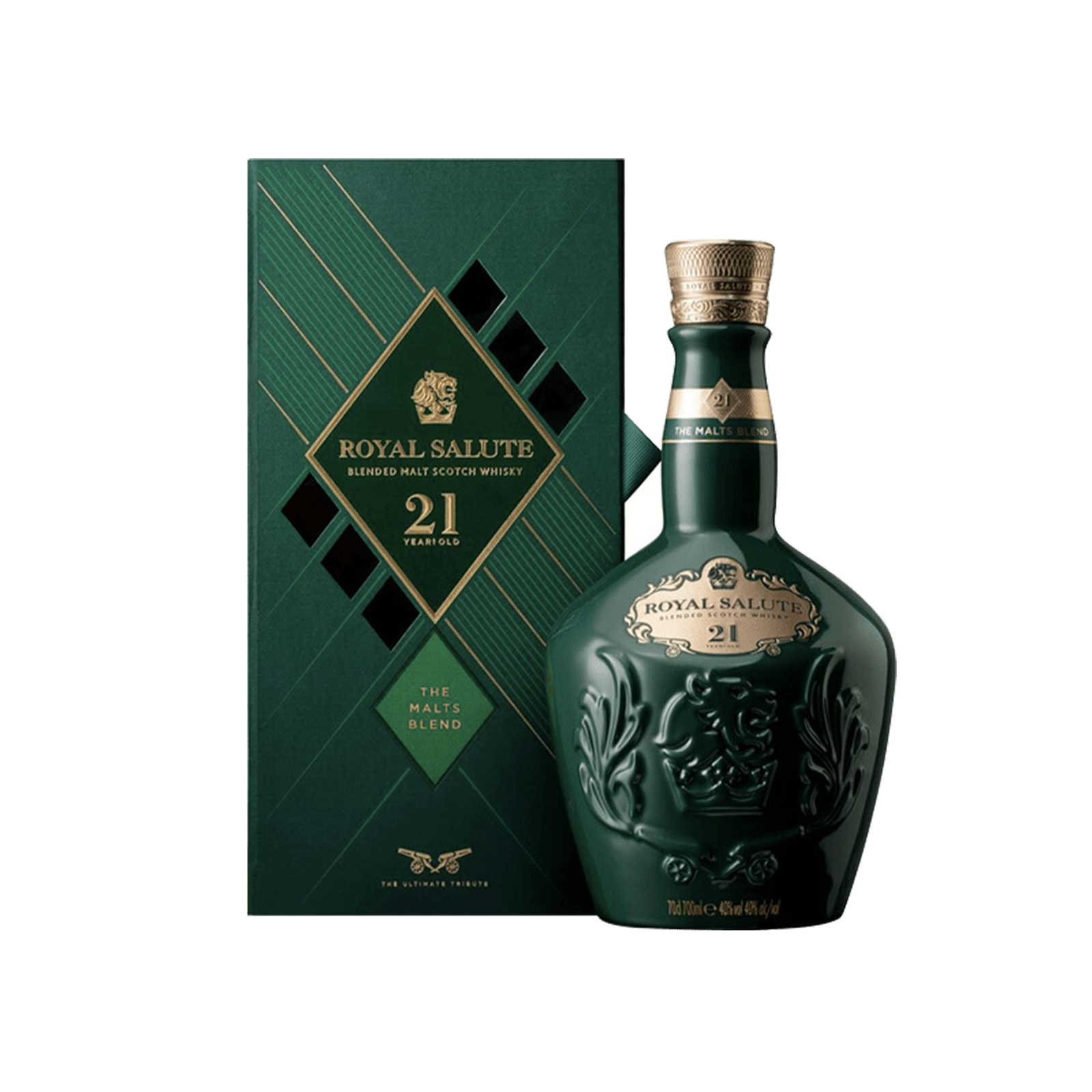 シーバス ロイヤルサルート 21年 CHIVAS ROYAL SALUTE 緑 陶器