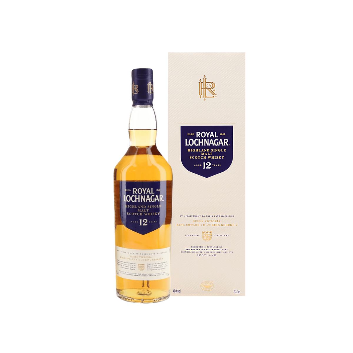 ROYAL LOCHNAGAR Estd 1845 空瓶 ロイヤルロッホナガー 12年 40％