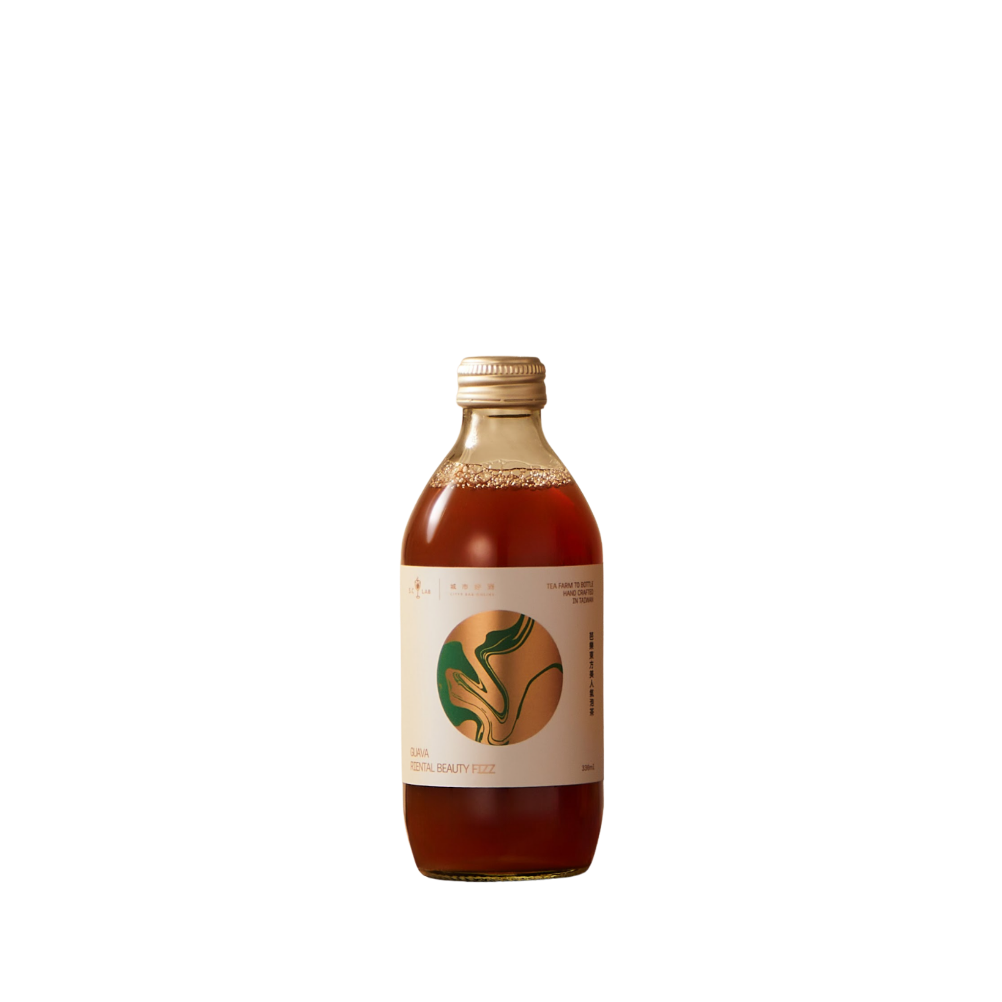 S.C Lab 仃杉 芭樂東方美人氣泡茶 中秋限定版 （無酒精）330ml