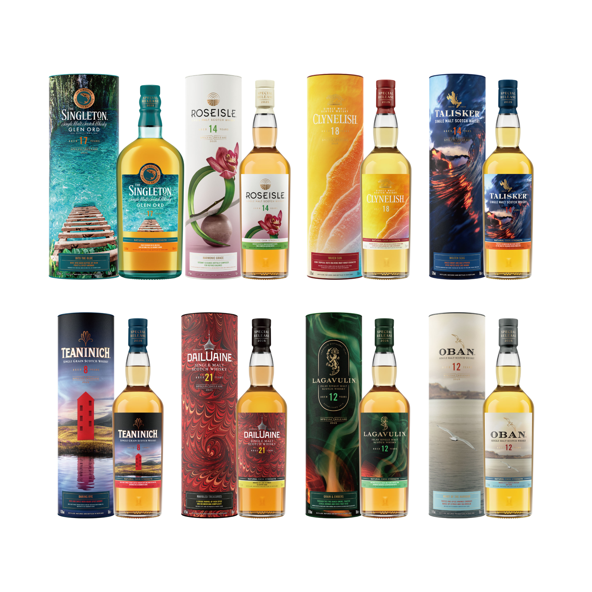 帝亞吉歐 SR2025 原酒臻選系列 四境臻釀 全套組