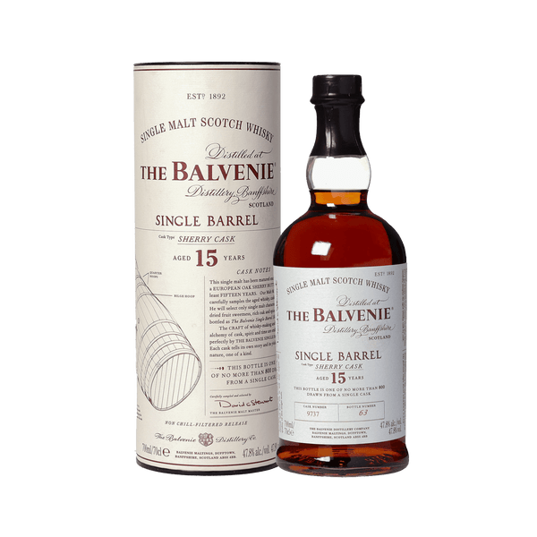 百富15年單一雪莉桶 || The Balvenie Single Barrel Sherry Cask Aged 15 Years 威士忌 Balvenie 百富
