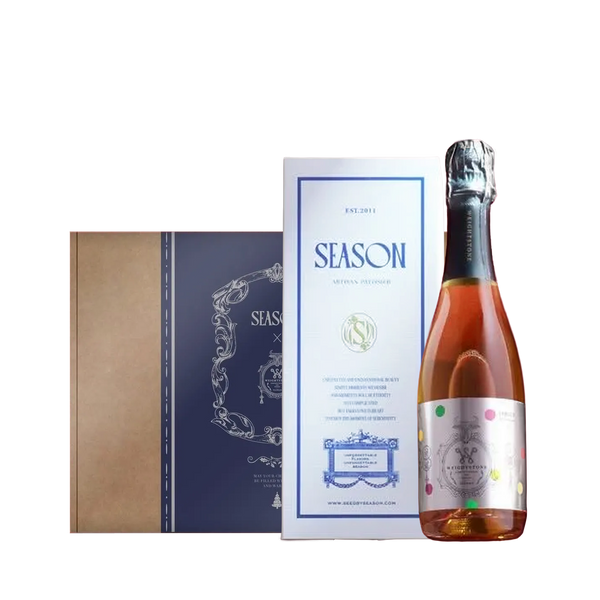 威石東限定聖誕禮盒 半任性氣泡酒 x SEASON 酒粕櫻花布丁糕
