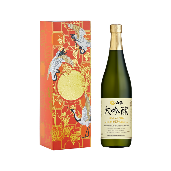 白鶴大吟釀清酒｜中秋單入禮盒
