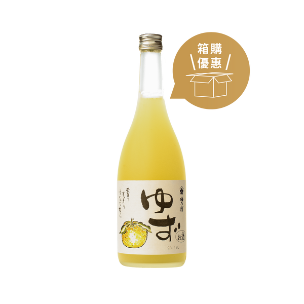 梅乃宿 柚子酒 1800ml