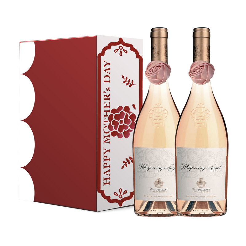 天使絮語 雙入粉紅酒 母親節禮盒