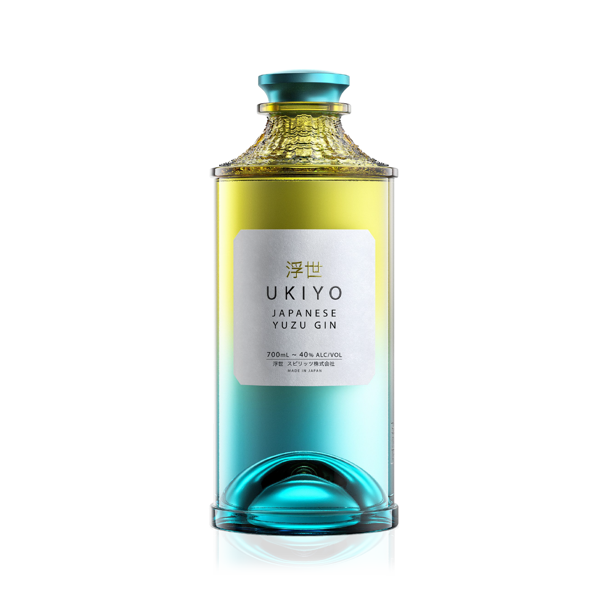 浮世柚子琴酒｜ukiyo japanese yuzu gin