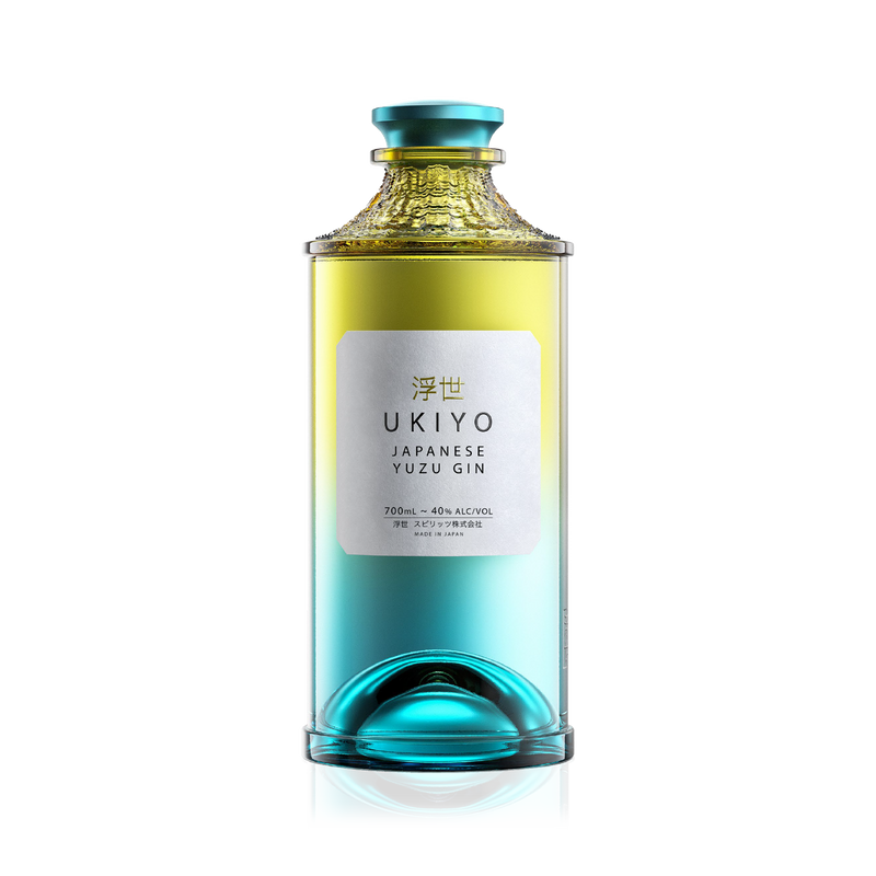 浮世柚子琴酒｜ukiyo japanese yuzu gin