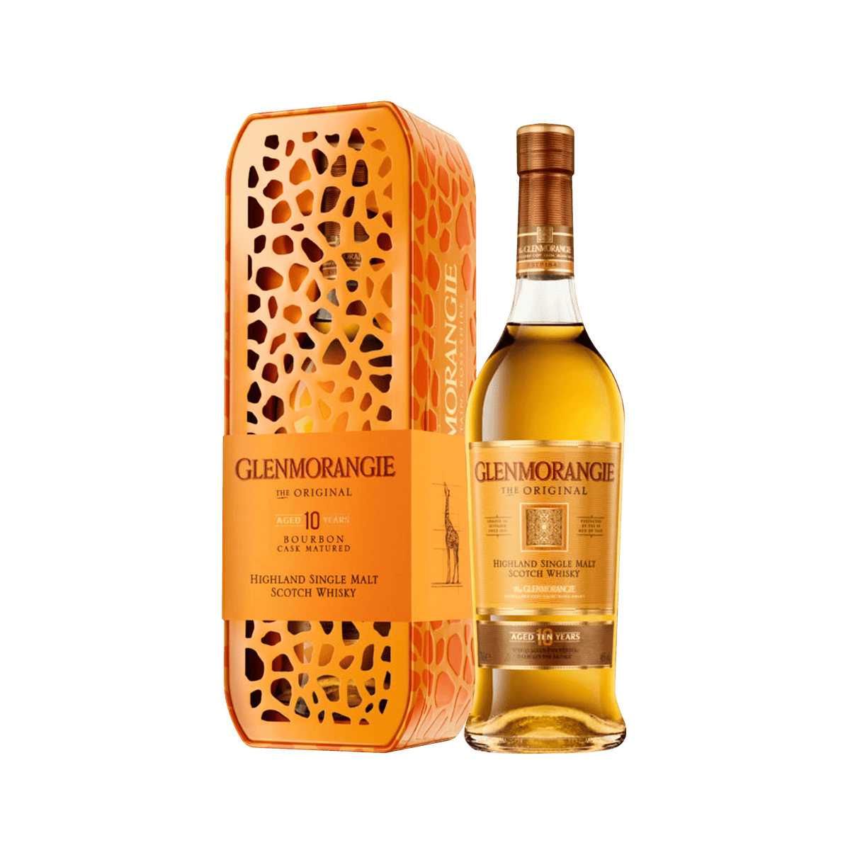 グレンモーレンジ　ハイランドモルト10年　未開栓 古酒、箱なし 1000ml 古酒未開栓 GLENMORANGIE TEN YEARS OLD グレンモーレンジ 10年